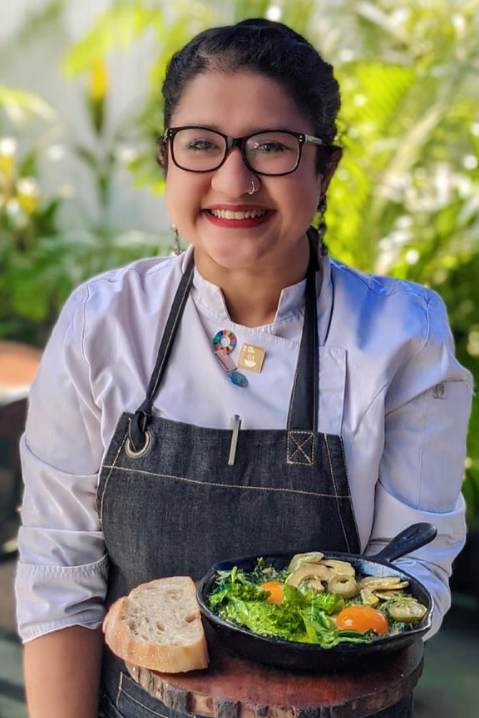 Megha Kohli
Megha Kohli is the Chef Partner at Mezze Mambo, a Mediterranean restaurant in New Delhi. She also runs a boutique hospitality consultancy.