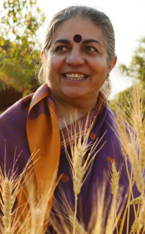 Vandana ShivaVandana Shiva is a world-renowned environmentalist, activist, feminist and philosopher of science whose work has shaped global movements for ecological justice.